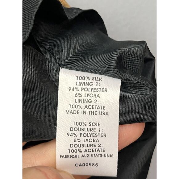 Nanette Lepore Silk Come Hither Dress Womens sz 0 Cheetah One Shoulder Cocktail - Picture 5 of 9